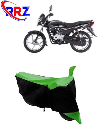 RRZ Waterproof Two Wheeler Cover for Bajaj(Platina, Black, Green)
