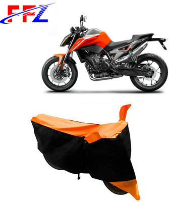 FFZ Waterproof Two Wheeler Cover for KTM(790 Duke, Black, Orange)