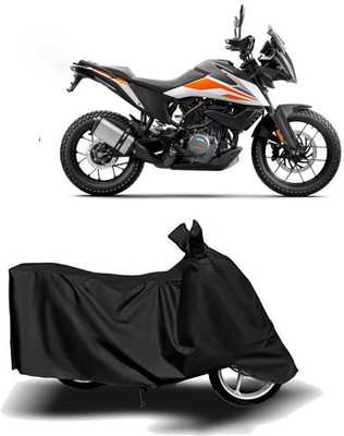 DeepShakshi AUTOMOTIVE Waterproof Two Wheeler Cover for KTM(RC 390, Black)