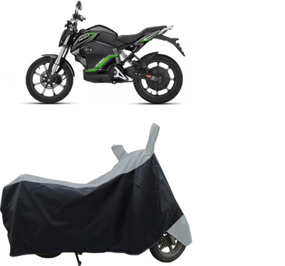 Coxtor Waterproof Two Wheeler Cover for Revolt(Motors E-Bike, Grey)
