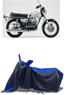 SUGASHRI Waterproof Two Wheeler Cover for Yamaha(RD 350, Blue, Blue)