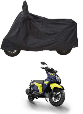 CODOKI Waterproof Two Wheeler Cover for TVS(Ntorq 125, Black)