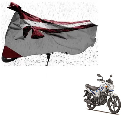 MISSION COLLECTION Waterproof Two Wheeler Cover for Suzuki(Hayate, Silver)