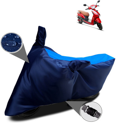 APNEK Waterproof Two Wheeler Cover for Ampere(Magnus Pro, Blue)