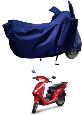 Amexride Two Wheeler Cover for Lohia(Oma Star, Blue)