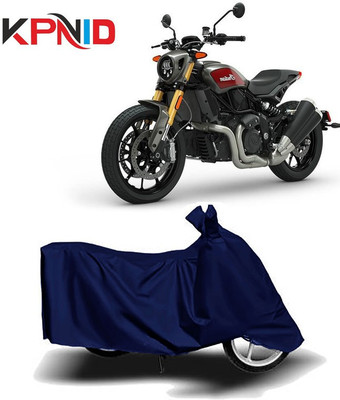 KPIND Waterproof Two Wheeler Cover for Indian(FTR 1200, Blue)
