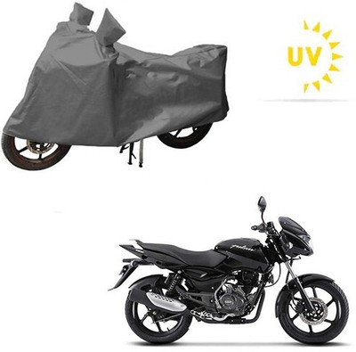 MMSSTAR Waterproof Two Wheeler Cover for Bajaj(Pulsar, Grey)