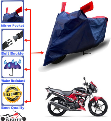 AASHTIK MART Two Wheeler Cover for Yamaha(Red, Blue)