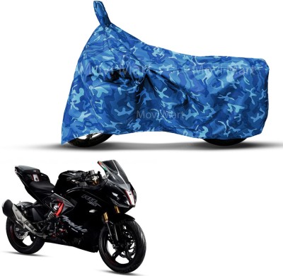 Movi Mart Two Wheeler Cover for TVS, Universal For Bike(Apache RR 310, Multicolor)