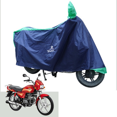 Kavach Waterproof Two Wheeler Cover for Hero(Splendor, Green, Blue)