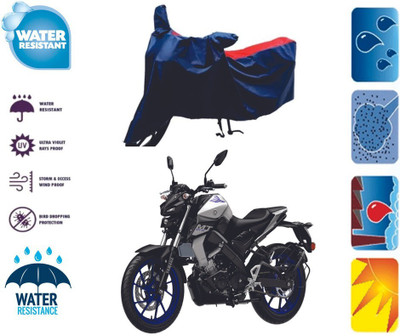 Mdstar Waterproof Two Wheeler Cover for Yamaha(MT 09, Red, Blue)