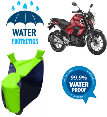RTS COLLECTIONS Waterproof Two Wheeler Cover for Yamaha(FZ-S Fi Version 3.0, Multicolor)