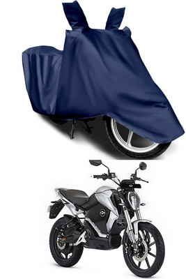 Furious3D Two Wheeler Cover for Revolt(RV 300, Blue)
