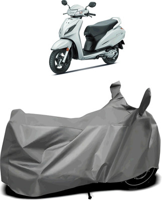 MMSSTAR Waterproof Two Wheeler Cover for Honda(Activa, Grey)