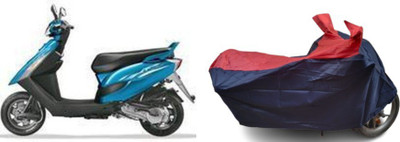 malti Two Wheeler Cover for Bajaj(Kristal, Red, Blue)