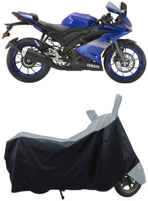 Coxtor Waterproof Two Wheeler Cover for Yamaha(YZF R15 V3 BS6, Grey)