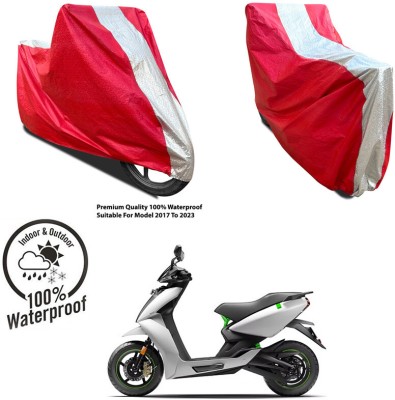 AutoGalaxy Waterproof Two Wheeler Cover for Hero(Xtreme 200R, Silver, Red)