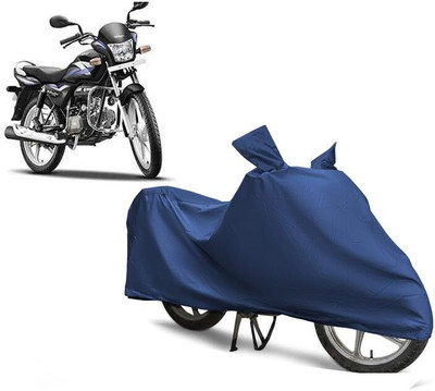 KEDIT Two Wheeler Cover for Hero(Splendor Pro, Blue)