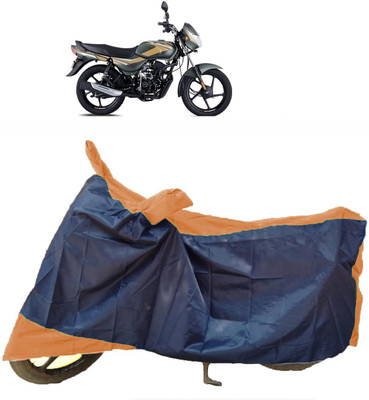 AutoFave Two Wheeler Cover for Bajaj(CT100, Multicolor)
