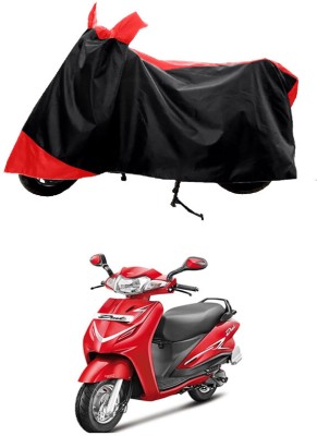 GROFATIK Two Wheeler Cover for Hero(Duet LX 110CC BS6, Red)