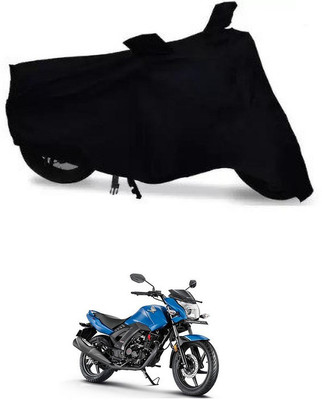 THE REAL ARV Waterproof Two Wheeler Cover for Honda(CB Unicorn 160, Black)