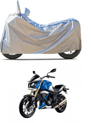 CODOKI Waterproof Two Wheeler Cover for Mahindra(MOJO XT 300, Silver)