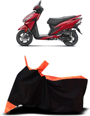 VESMEI Two Wheeler Cover for Honda(Grazia, Orange)