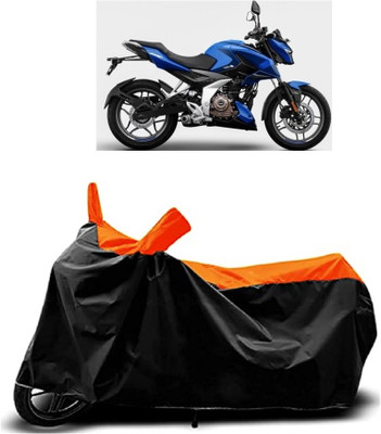 VESMEI Two Wheeler Cover for Bajaj(Pulsar 180 BS6, Orange)