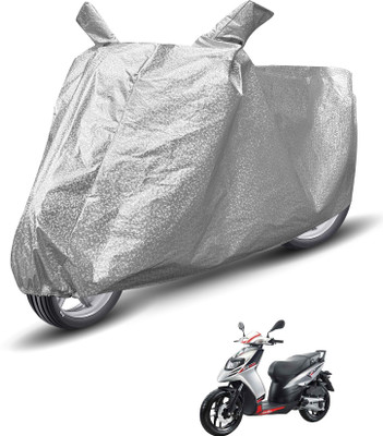 MOCKHE Waterproof Two Wheeler Cover for Aprilia(SR 125, Silver)