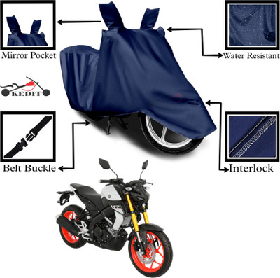 KEDIT Two Wheeler Cover for Yamaha(MT 15 New, Blue)