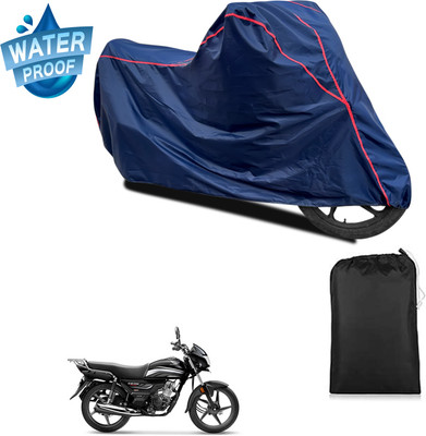 PAGORA Waterproof Two Wheeler Cover for Hero(CD 110 Dream, Blue)