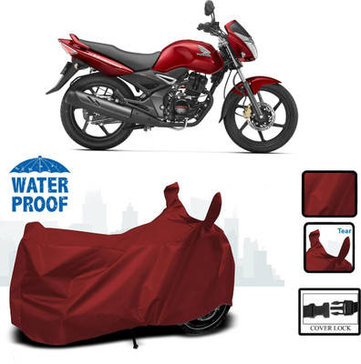 MMSSTAR Waterproof Two Wheeler Cover for Honda(Maroon)