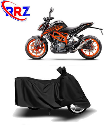 RRZ Waterproof Two Wheeler Cover for KTM(250 Duke, Black)
