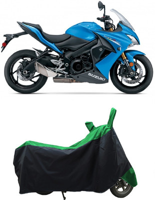 Coxtor Waterproof Two Wheeler Cover for Suzuki(GSX S1000F, Green)