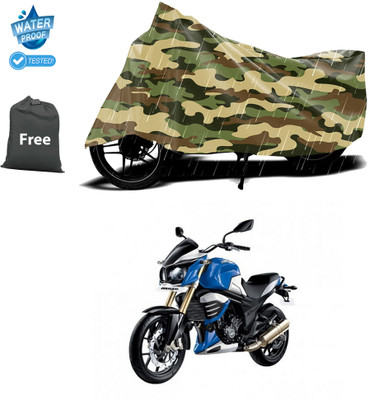 CODOKI Waterproof Two Wheeler Cover for Mahindra(MOJO XT 300, Yellow)