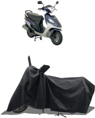 KEDIT Two Wheeler Cover for Bajaj(Fusion, Black)