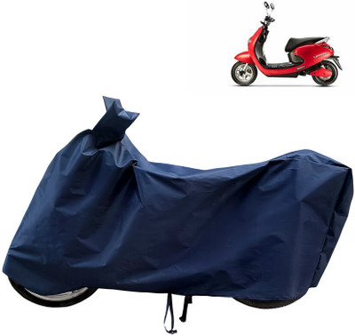Horseyaart Waterproof Two Wheeler Cover for Evolet(Pony BS6, Blue)