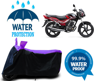 RTS COLLECTIONS Waterproof Two Wheeler Cover for TVS(Star City Plus BS6, Multicolor)