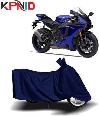 KPNID Waterproof Two Wheeler Cover for Yamaha(YZF R1, Blue)