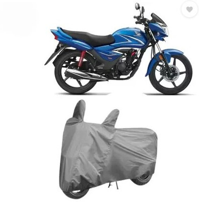 Tritika Waterproof Two Wheeler Cover for Honda(Shine, Grey)