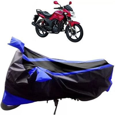 NMJ Waterproof Two Wheeler Cover for Honda(Hunk, Black, Blue)
