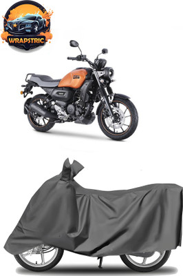 WRAPSTRIC Waterproof Two Wheeler Cover for Yamaha(FZ-X, Grey)