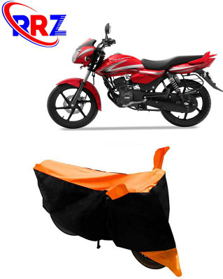 RRZ Waterproof Two Wheeler Cover for TVS(Pheonix, Black, Orange)