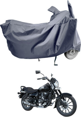 Amexride Two Wheeler Cover for Bajaj(Avenger 180 Street, Grey)