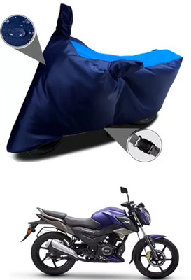 RONISH Waterproof Two Wheeler Cover for TVS(Raider, Blue)