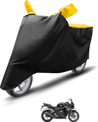 Caronix Waterproof Two Wheeler Cover for Honda(CBR 250R, Yellow)