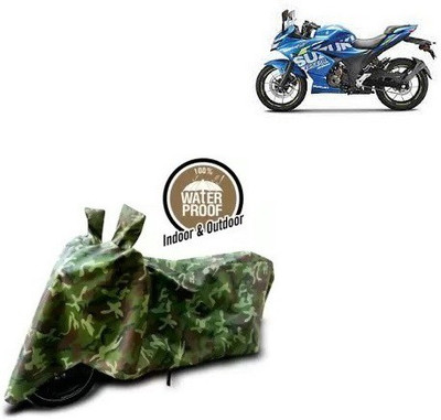 THE REAL ARV Waterproof Two Wheeler Cover for Suzuki(Gixxer SF 250, Multicolor)