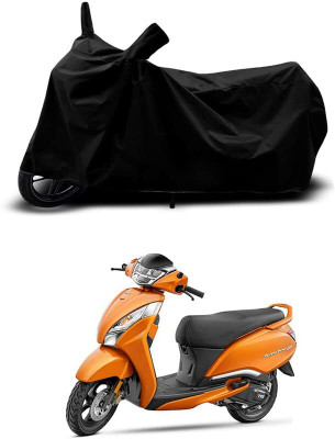 KEDIT Two Wheeler Cover for TVS(Jupiter 125, Black)