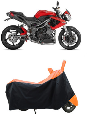Coxtor Waterproof Two Wheeler Cover for Benelli(TNT R, Orange)
