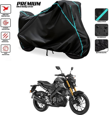 PAGORA Waterproof Two Wheeler Cover for Yamaha(Black)